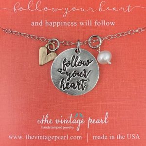 follow your heart w/bronze heart-2033