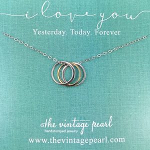 i love you yesterday, today, forever (sterling silver & gold)-1897