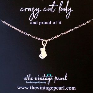 crazy cat lady (sterling silver)-2147