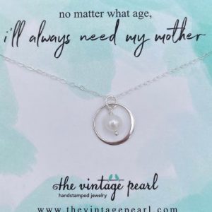 i'll always need my mother (sterling silver)-2167