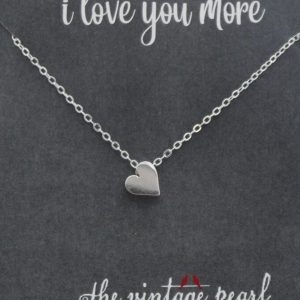 I love you more necklace